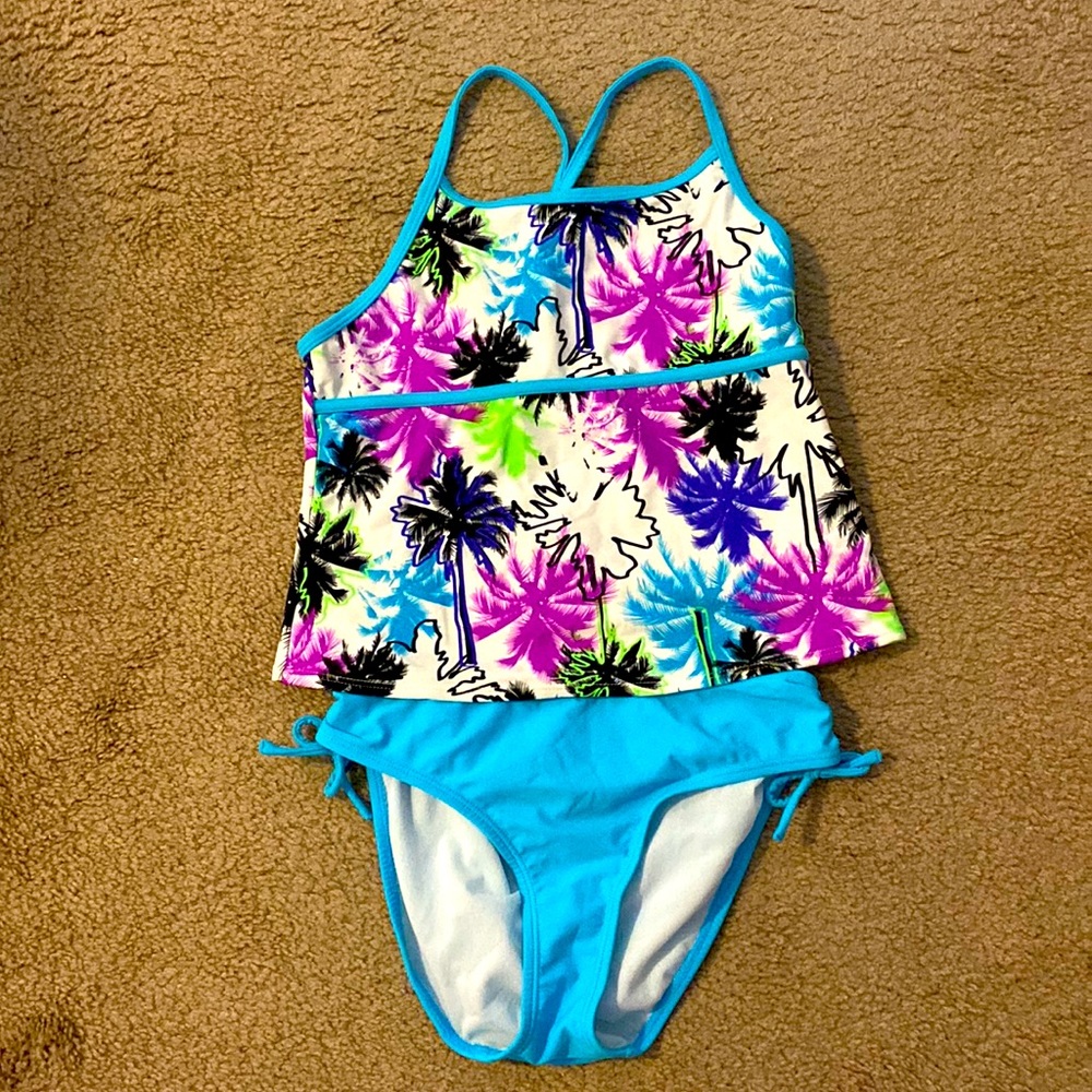 Girls size 14/16 Joe boxer, two piece bathing suit
